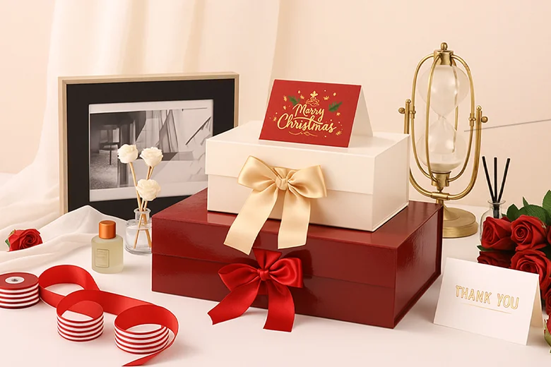 Elegant White Gift Boxes