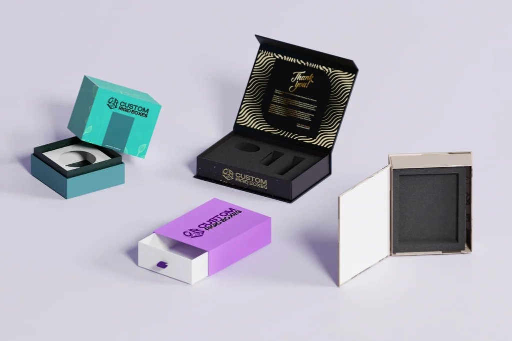 Popular Styles of Rigid Packaging Boxes