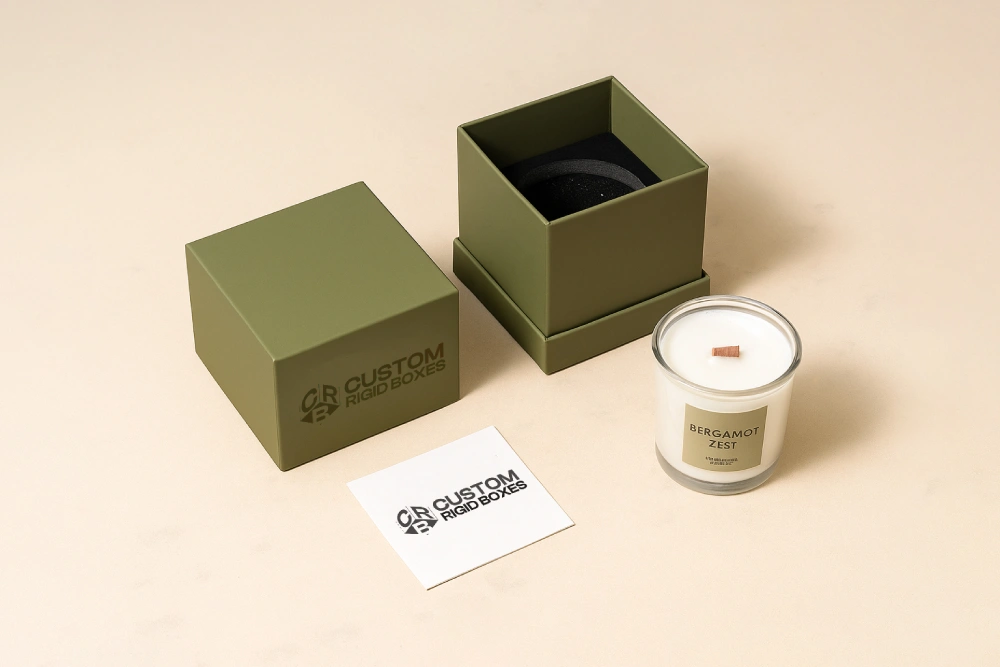 Custom Candle Boxes With EVA Foam Insert