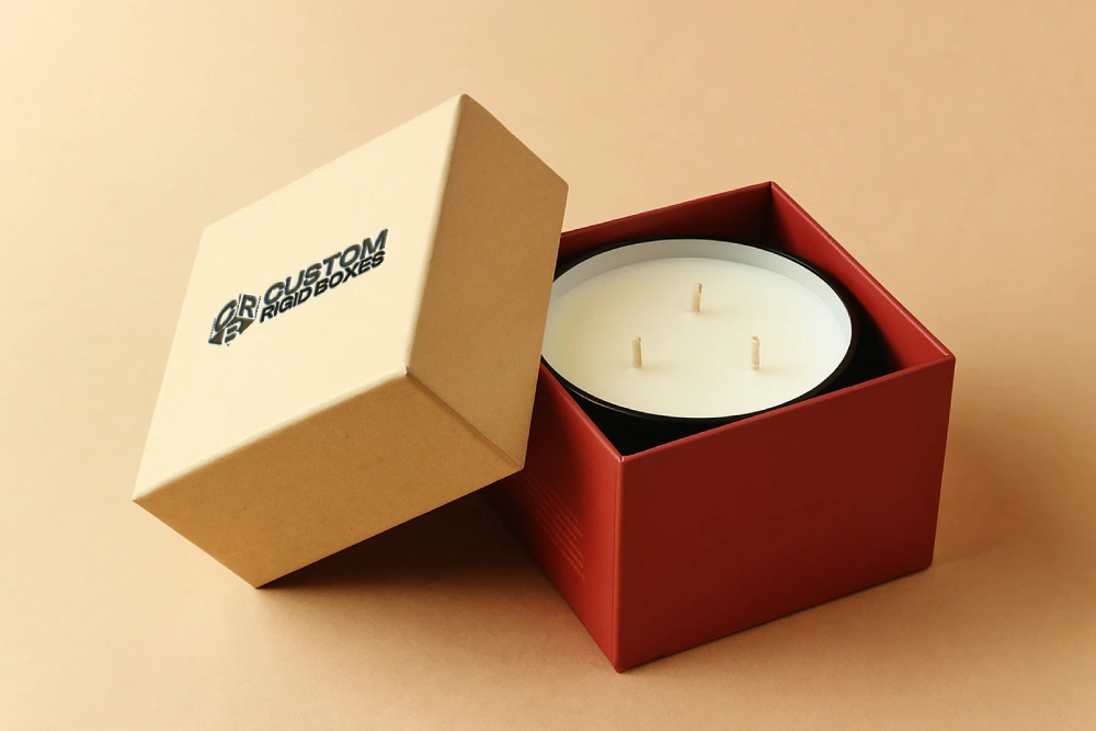Custom Candle Boxes With Embossed