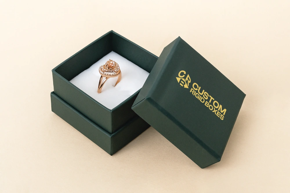 Flat Foil Stamping two piece box