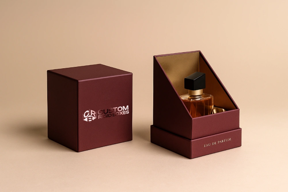 Custom Shoulder Neck Rigid Box With Spot UV