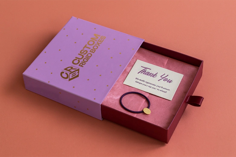 Drawer Box With Ribbon