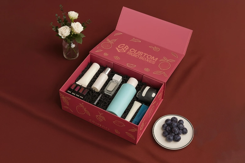 Rigid Cosmetic Illustration Box