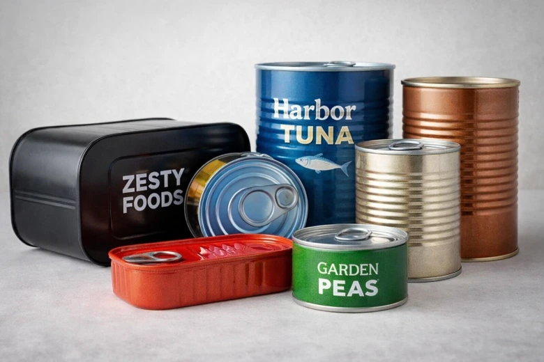Metal tins and Cans (1)