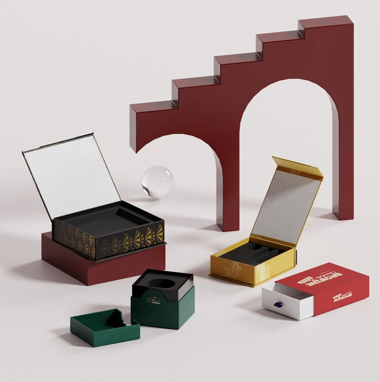 Premium Rigid Boxes for Gifts, Jewelry & Retail Product Packaging