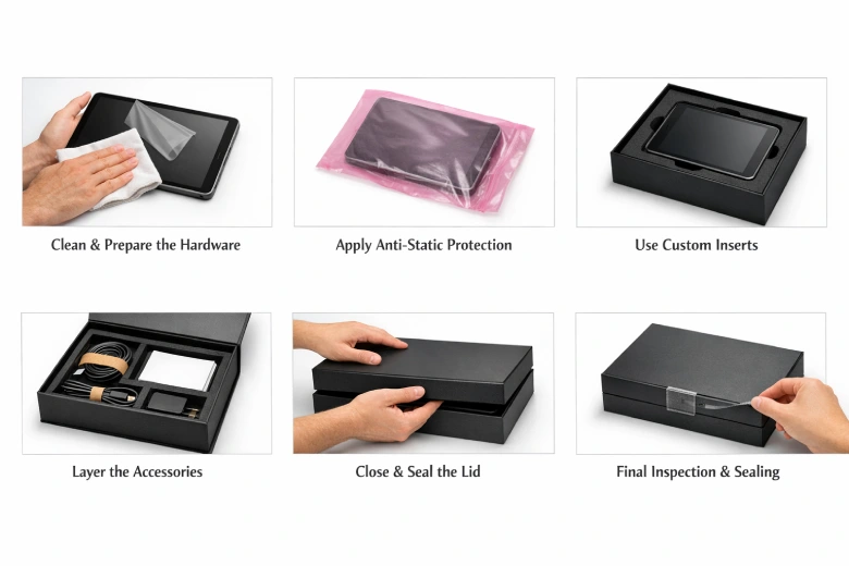 Steps for Electronics boxes