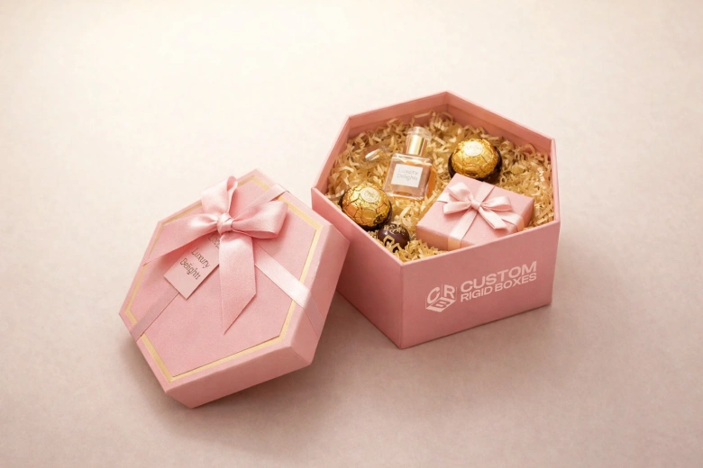Gift Box With Ribbion