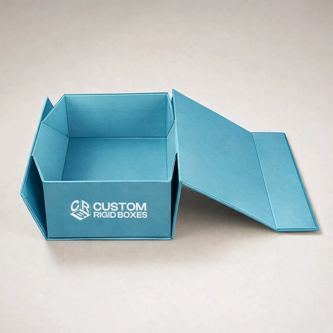 One Piece Collapsible Rigid Boxes