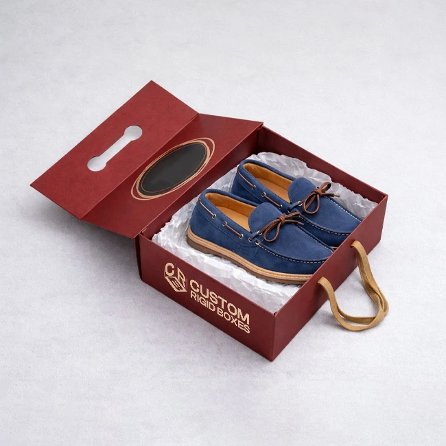 Shoe-Rigid-Box-with-Handle pic