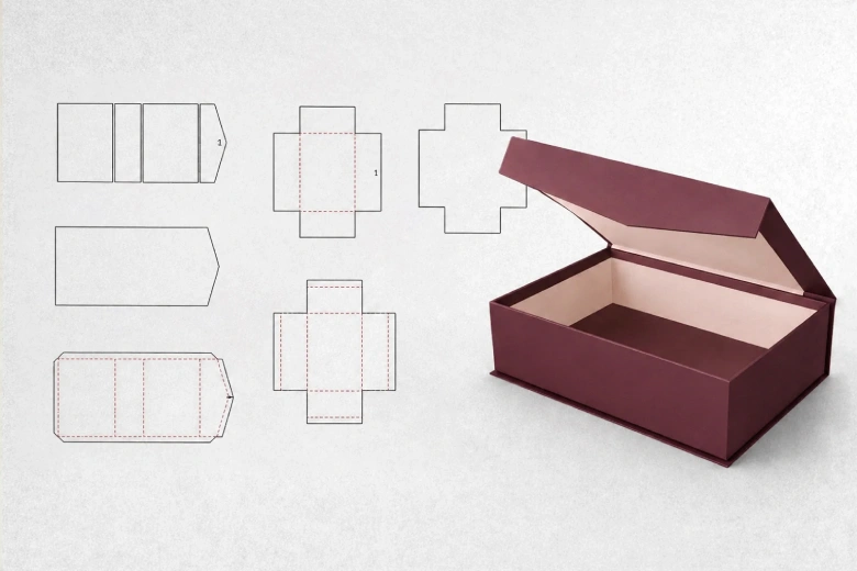 drafting a dieline