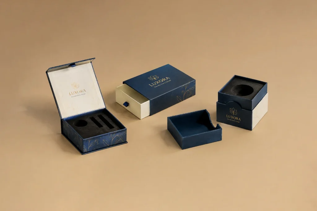 finish for rigid boxes